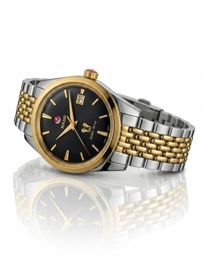 Raado Golden Horse Automatic 2 ton gold black