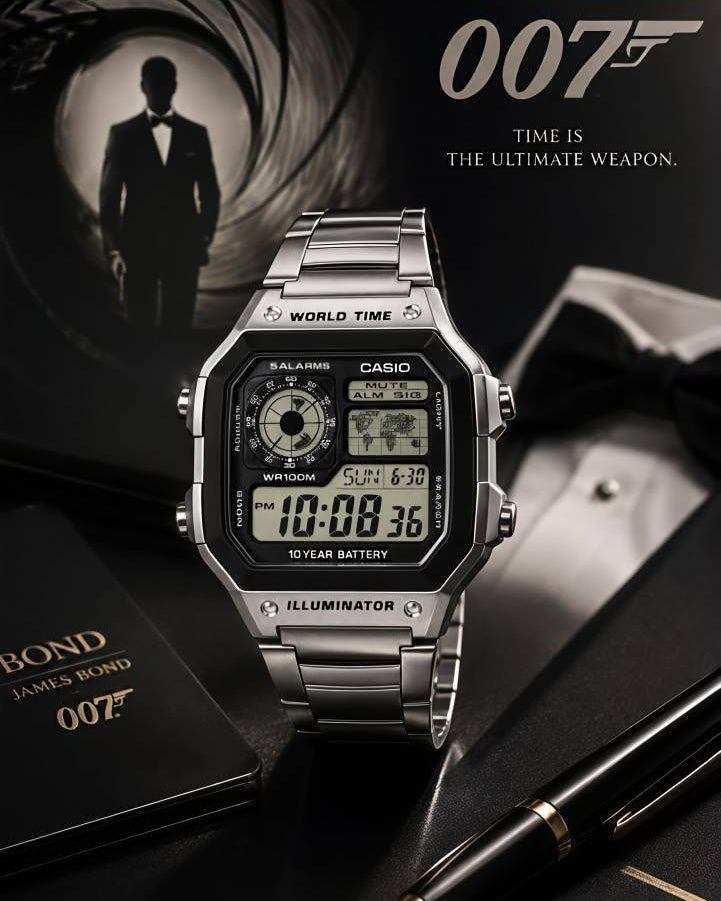 Casio illuminator AE 1200 WHD 1AV J1868