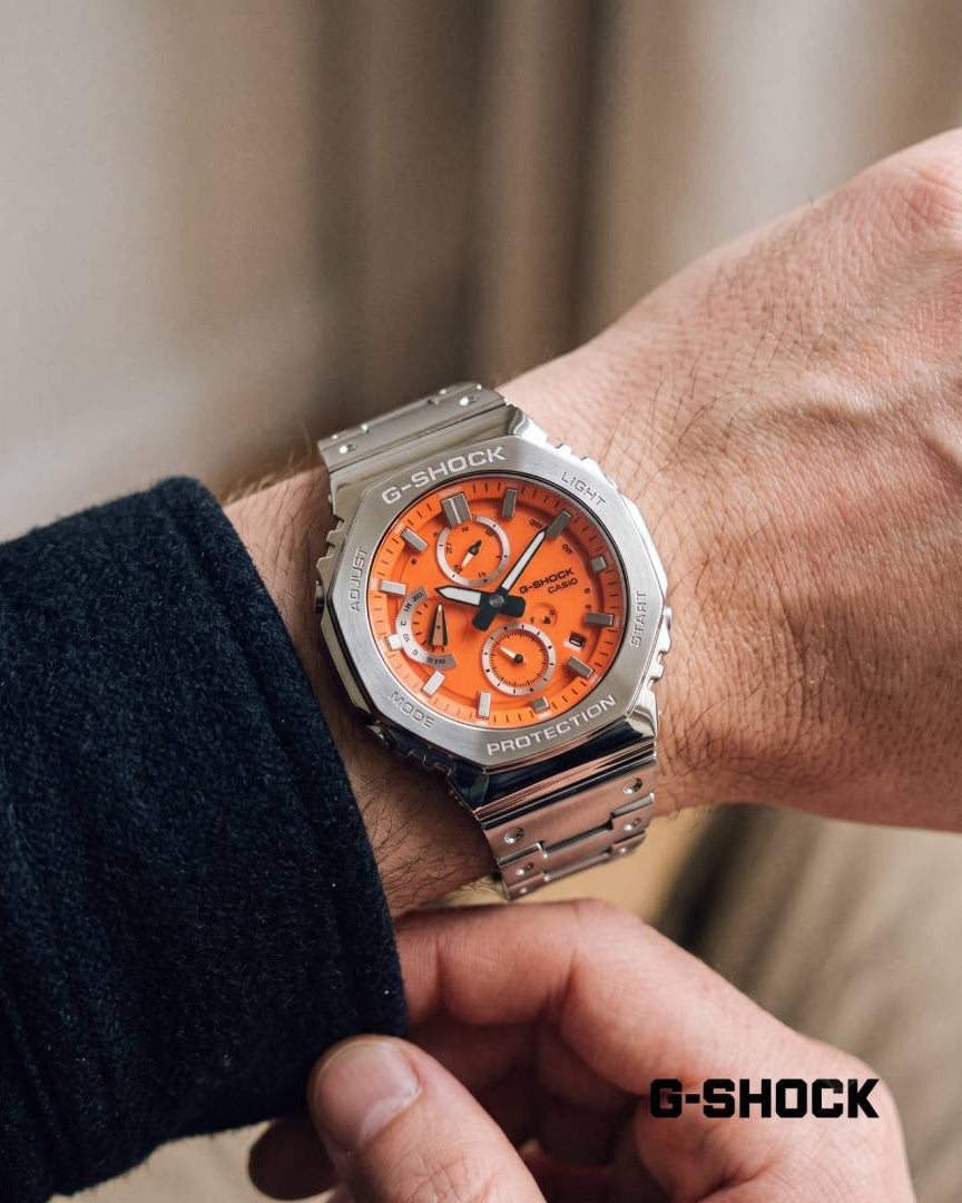 Casio G-Shock GMC-B2100ZE-1AJR silver ornage