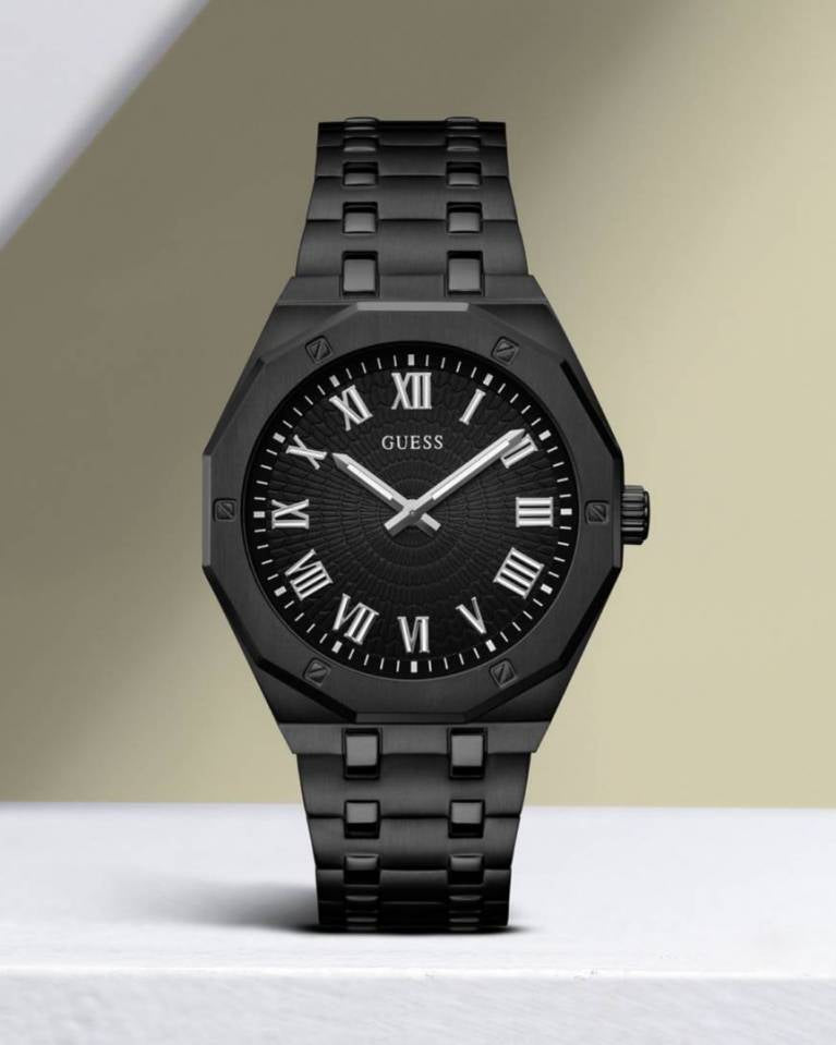 Guess Mens Solid Analog Premium Watch