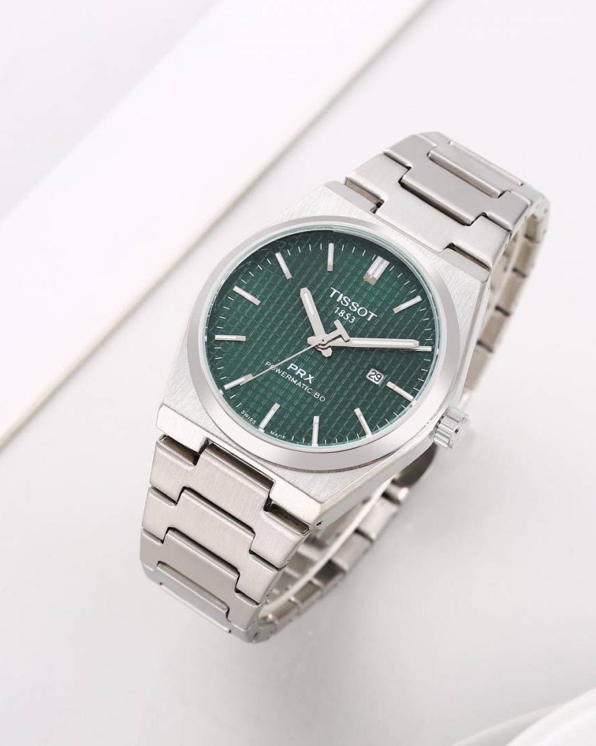 Tissoo_t 1853 Prx Silver-Green