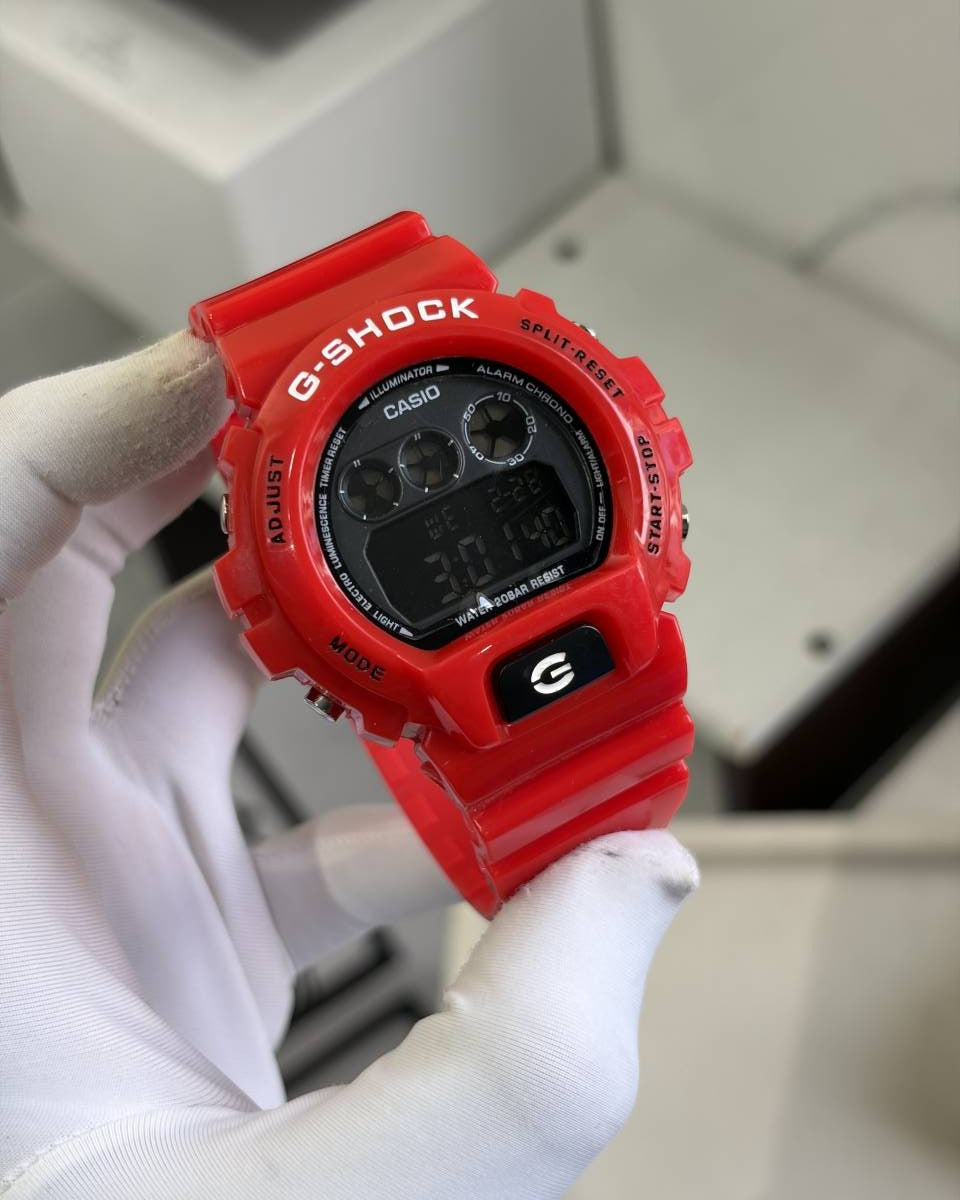 CASI O GSHOCK DW 6900 RED 1024