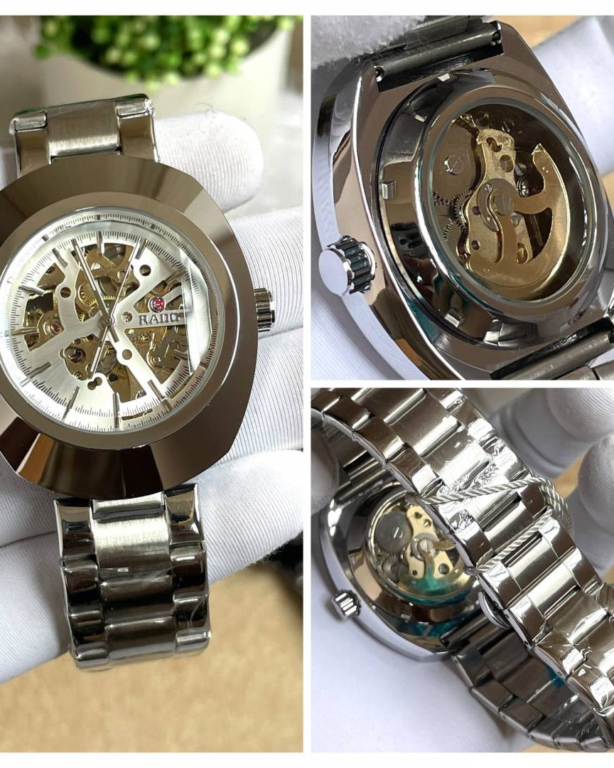 Raado Automatic SIlver White Dial AT511