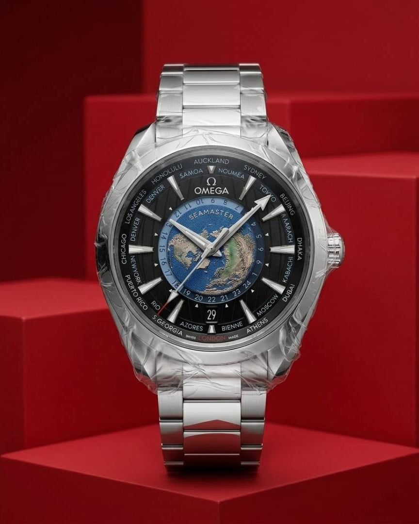 Omegg_a Seamaster Aqua Terra World Map