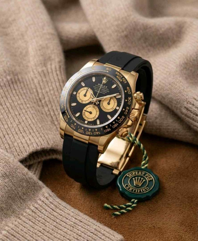 Rolee_x Cosmograph Daytona Gold Black