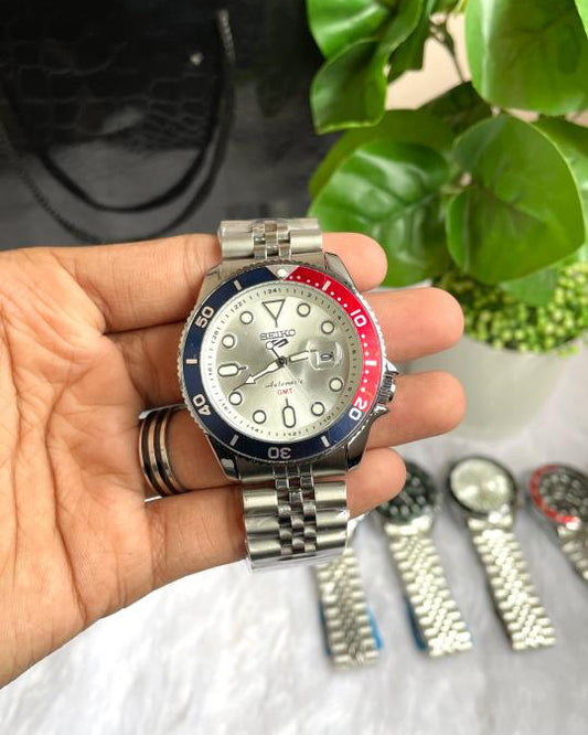 Seiko Sports GMT Open Back Pepsi AT438