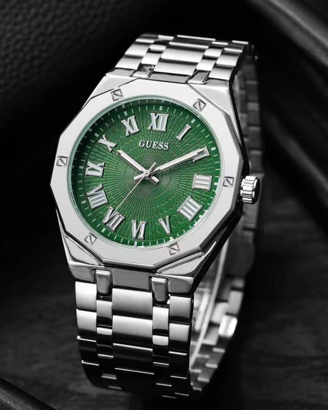 Guess Mens Solid Analog Premium Watch
