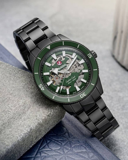Raddo Captain Cook HighTech Automatic Black-Green