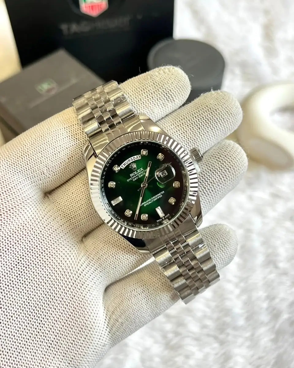 Role_x date Dimond Silver green
