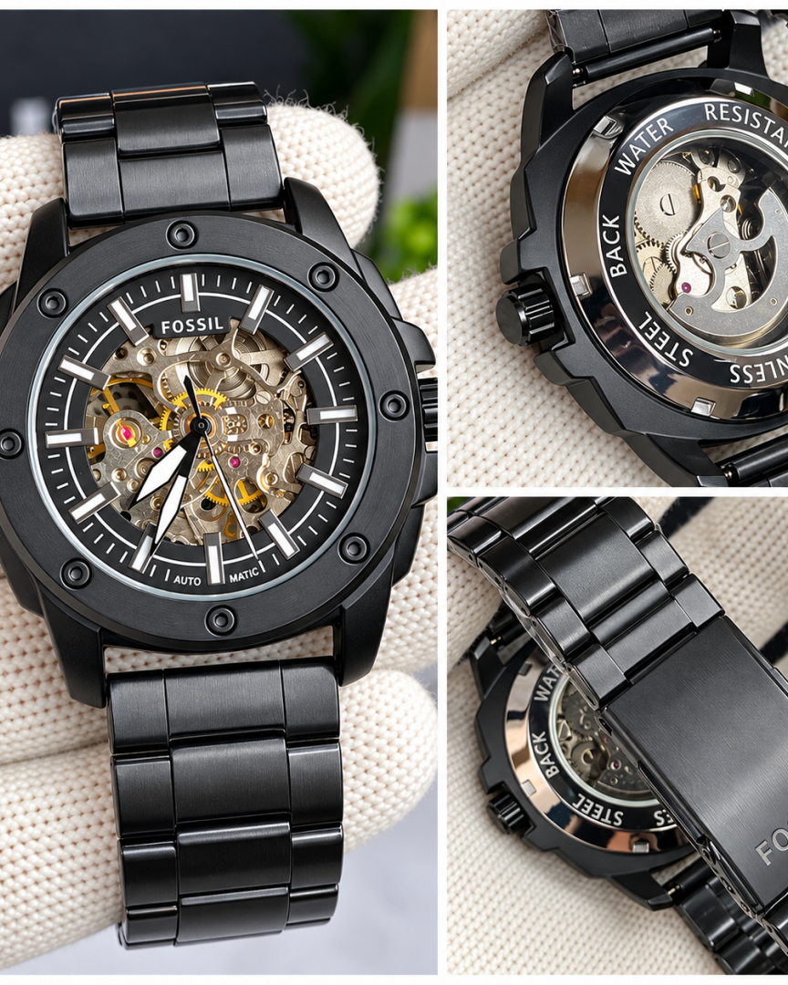 FOSIL MODERN AUTOMATIC ME3098 BLACK AT363