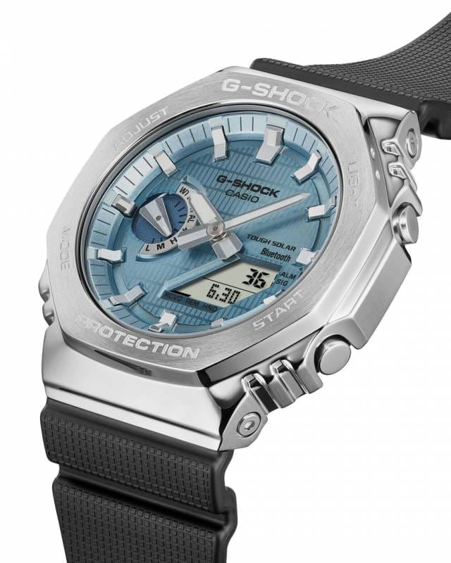 Casio g-shock gm2100 black sky blue