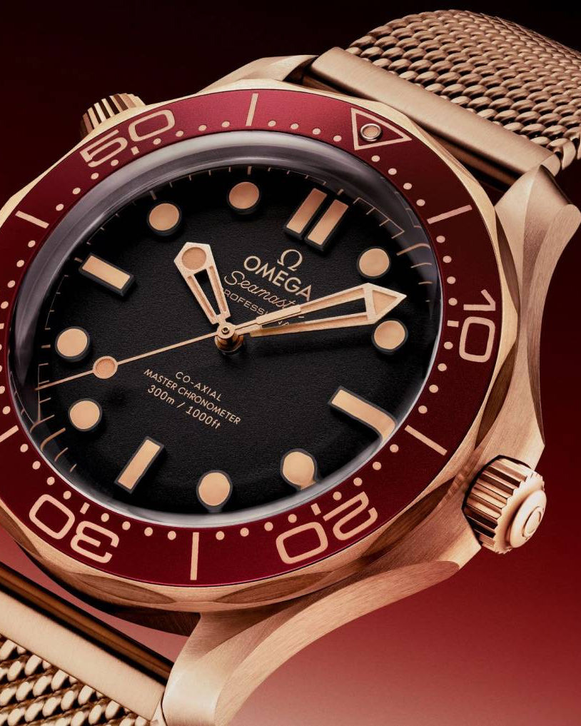 Omegg_a Seamaster Diver 300M Automatic copper