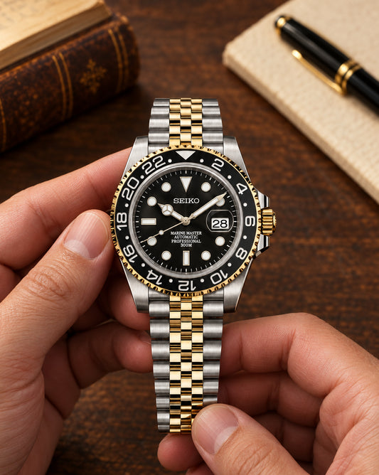 Seik o gmt 2 ton