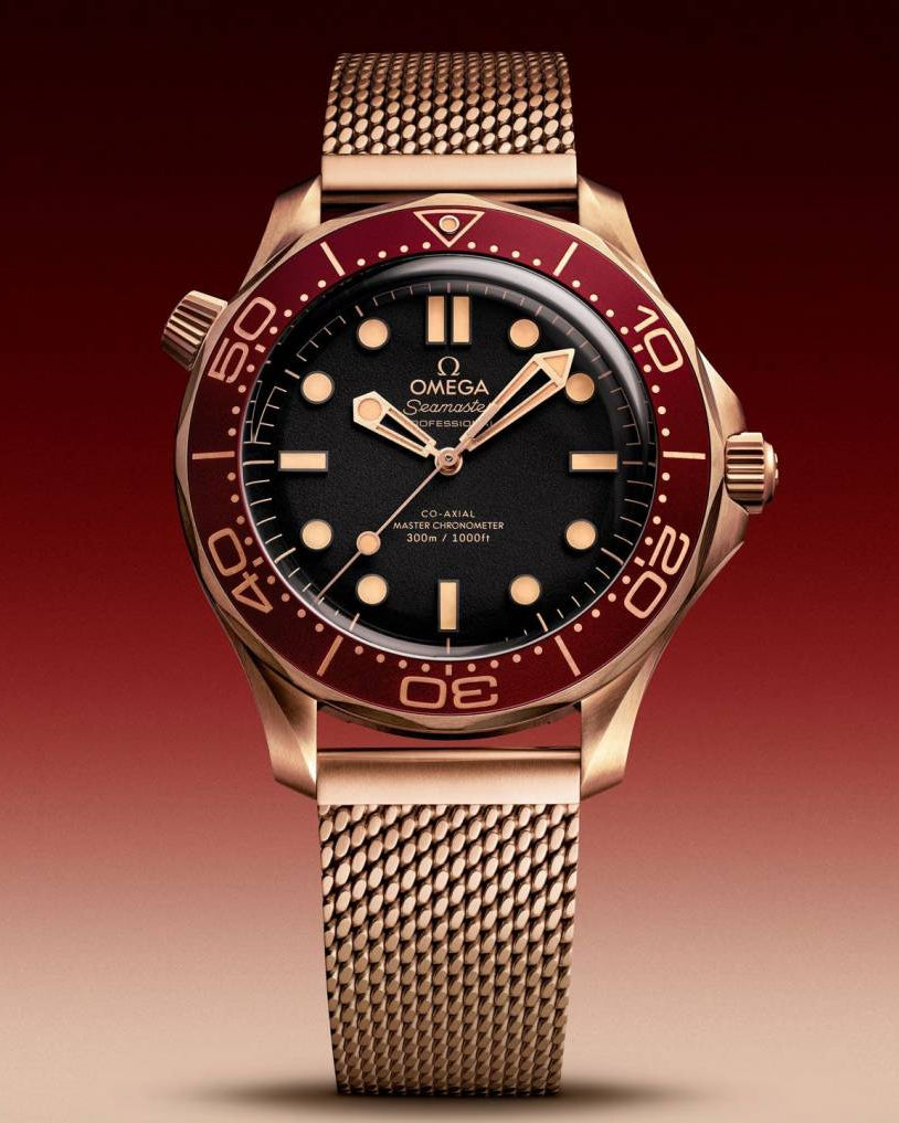 Omegg_a Seamaster Diver 300M Automatic copper
