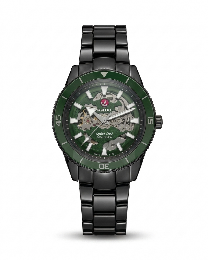 Raddo Captain Cook HighTech Automatic Black-Green