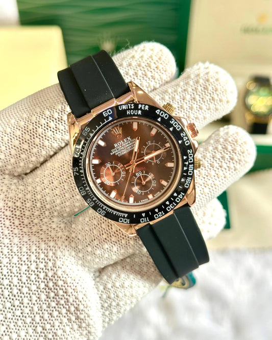 Role_x Oyster Perpetual Daytona RoseGold-Brown