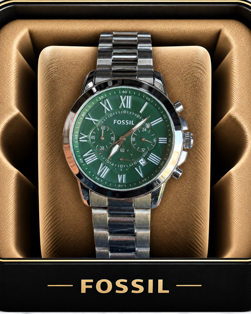 Fossiil Grant Chronograph (All Working)