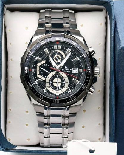Casio Edifice Efr539 Silver-Black