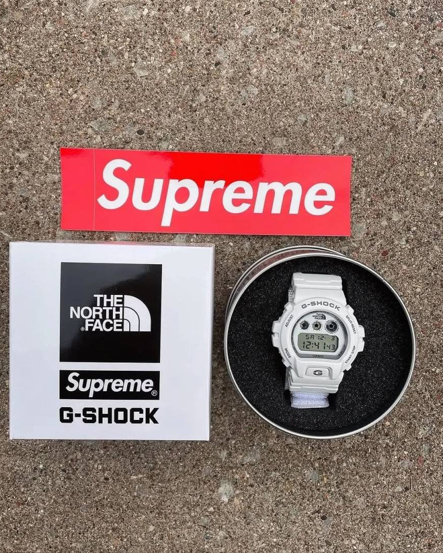 GSHOCK X NORTH FACE SUPREME WHITE 1035