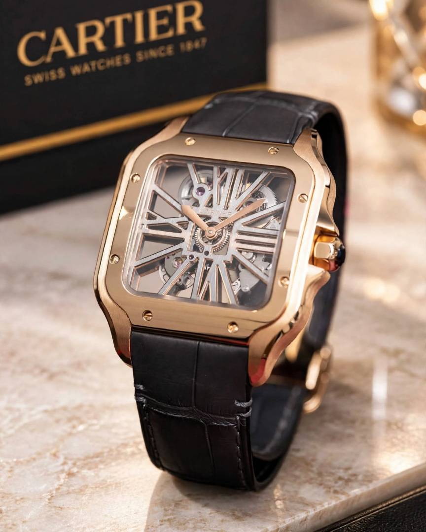 Cartiie_r Santos Skeleton black copper