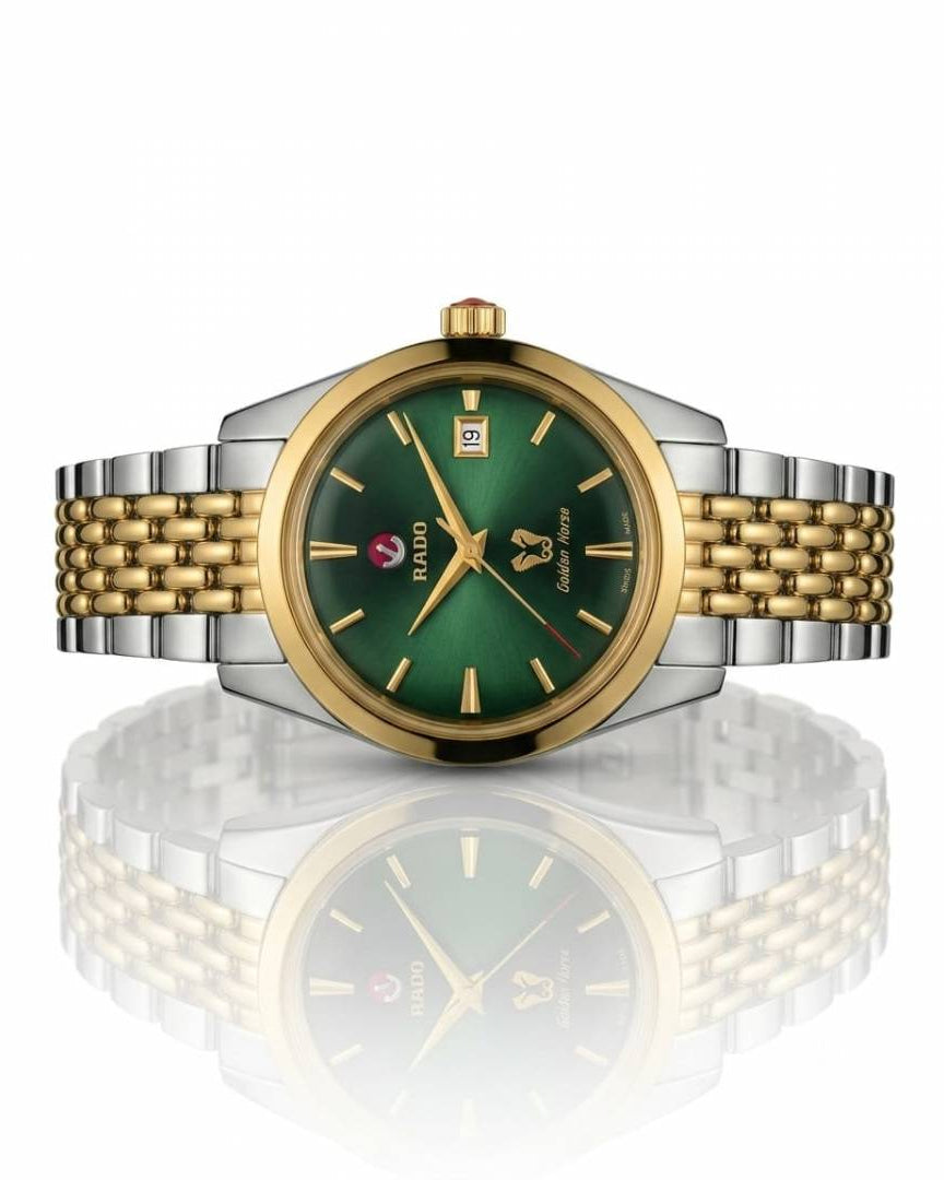 Raado Golden Horse Automatic 2 ton gold green
